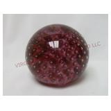 Glass Eye Studio Controlled Bubble Paperweight