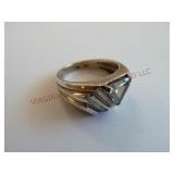 Ring w Stone ~ Marked JED 925 ~ Sterling