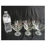 Anchor Hocking Boopie Champagne / Tall Sherbets