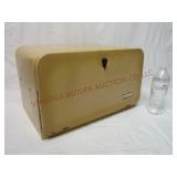 Mid Century Metal Bread Box by Beauty Box