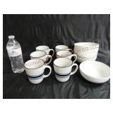 Mainstays Coffee Cups & Cereal Bowls