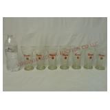 1970s Coors Beer Glasses ~ Set of 7