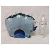 Vetri Murano Glass Sommerso Bull ~ Damaged Horn