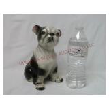 Vintage Boston Terrier Figurine / Statue ~ 8" tall