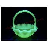 Fenton "Persian Medallion" Sherbet Satin Basket