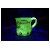 Custard Glass Souvenir Mug From Harper