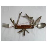 Vintage Camping Knife Multifunction Tool