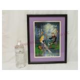 Disney Store Sleeping Beauty Framed Lithograph