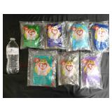 1990s McDonalds TY Beanie Babies ~ Lot of 7