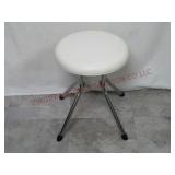 Mid Century Cosco Chrome & Vinyl Stool ~ 15.5"tall