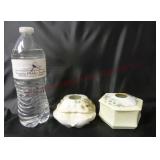 Antique Porcelain Hair Receivers ~ 2