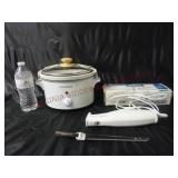 Sylvania 1.5 Qt Cooker & Proctor Silex Elec Knife