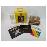 Saturday Night Fever Case w/ (40+) 45 RPM Records