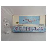 Wellington Kitchen Faucet 8" Two Handle w Sprayer