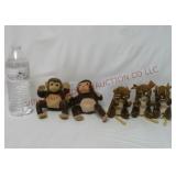 Folkmanis Finger Puppets ~ Monkeys & Mice