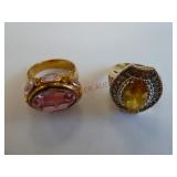 Fashion & Costume Rings ~ Unmarked ~ 2
