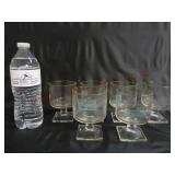 Libbey Southern Comfort Steamboat Glasses