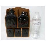 Vintage Spice Rack w Rooster Design