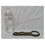 Vintage Barrel? Wrench Tool ~ 8.5" Long