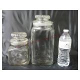 Apothecary Style Canisters / Jars ~ 2 w Lids