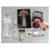 Sharpening Stones Fire Starter Focus Light & More
