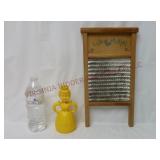 Merry Maid Clothes Sprinkler & Wash Board