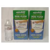 HydroRight Dual-Flush Toilet Converter ~ New ~ 2