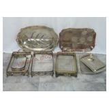 Silverplate Trays & Casserole Stands
