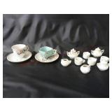 Vintage Small Tea Cups & Miniature Tea Set