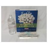 Wedding Etiquette Book & Garter