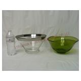 Mid Century Chip Serving Bowls ~ Lot of 2