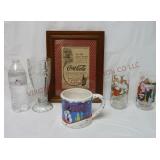 Coca-Cola Coke Collectibles ~ Glasses, Mug & More!