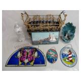 Sun Catchers & Beach Decor w Basket