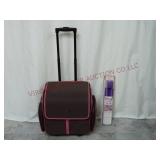 Rolling Scrapbook Craft Case & Rotary Trimmer