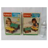1970s Playskool Lincoln Log Sets ~ 2