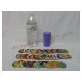 Vintage Pogs & World Pog Federation Canister