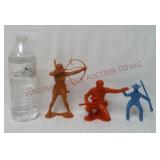 Vintage Marx Indian & Unbranded Toy Figures