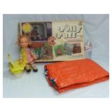Vintage Polly Puff Playset ~ Table Not Included