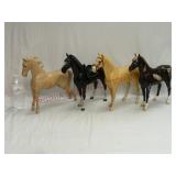 Vintage Marx Toys Hard Plastic Horses ~ 4