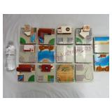 1980s Galoob Travel City Playset Pieces