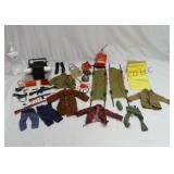 Mixed Lot of GI Joe Clothing & Other Accessories