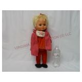 Vintage 1960s Mattel Chatty Cathy Baby Doll ~ 16"t