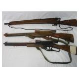 Vintage Toy Rifles / Guns ~ Lot of 3