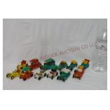 Vintage Plastic Made in Hong Kong Vehicles