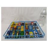 Vintage Hot Wheels & Matchbox Cars ~ 24 w Trays