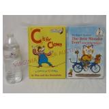 C is for Clown & Richard Scarry Dr Suess Books