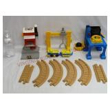 FP GeoTrax Crane Log Loader, Coal Loader & Track