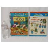 Vintage Talk-to-Me Books ~ Trucks & Richard Scarry