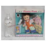 Vintage Uneeda Pretty Pam Doll Set ~ 7" Doll