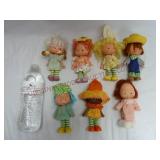 Vintage Strawberry Shortcake Dolls ~ Lot of 7